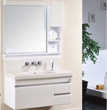 玉石盆浴室柜组合 pvc板卫浴柜 欧式洗手台盆柜洗脸盆人造石台面