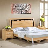 高箱床储物床1.5米双人床宜家床箱体气压家具床1.8米 家居板式床