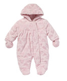 英国代购Mothercare童装婴儿爬服女童现货冬装连体衣Snowsuit