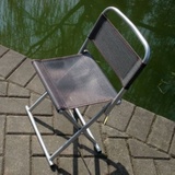 户外便携式休闲垂钓鱼椅折叠椅子凳子可收缩叠放免安装马扎小凳子