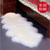 澳洲纯羊毛地毯客厅地垫卧室床边毯羊毛沙发垫飘窗垫整张羊皮定做