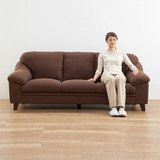 日式简易中小户型布艺沙发简约现代客厅精致单个双人三人组合沙发