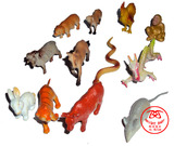 奥斯尼动物世界 十二生肖动物摆件 动物模型玩具 耐摔 大小可选