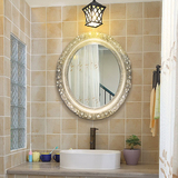 特价 欧式壁挂浴室镜 卫浴卫生间镜 地中海装饰镜宜家镜梳妆镜子