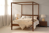 实木床 双人床 四柱床 架子床高柱床 定制 1.8米 2米 单人床