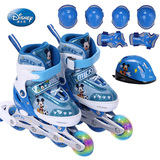 disney正品直排轮宝宝滑冰鞋 溜冰鞋旱冰鞋小孩轮滑鞋 儿童迪士尼