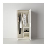 广州宜家代购 IKEA 百灵  双门衣柜, 白色  702.180.29
