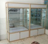 深圳货架 钛合金展示柜精品展柜 玻璃展柜 展览货架 钛合金货架