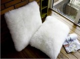 纯羊毛地毯客厅卧室整张羊皮澳洲羊毛垫沙发垫 羊毛抱枕