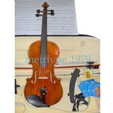 【日月提琴】◆虎纹小提琴◆送全套配件◆尺寸齐全◆包邮价格