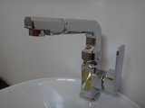 浴室柜冷热台盆/洗手盆/水槽多用全铜双旋转水龙头 单把单孔龙头