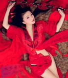 性感古装服装仙女装妖艳情趣内衣红色蕾丝睡衣盘子女人坊叹红颜