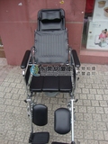 正品佛山KY609GC高靠背座厕轮椅 手动轮椅车 可折叠带坐便