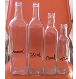 厂家直销 优质方形麻油瓶 玻璃瓶 油瓶批发 山茶油瓶 橄榄油瓶子