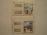 1987年摩纳哥建筑-钢笔画邮票（2全，斯拉尼亚雕刻版）