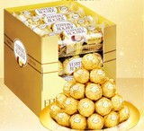 费列罗进口巧克力48粒零食品 春节年货 情人节礼盒生日礼物成都