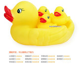 婴儿玩具 儿童洗澡玩具 洗澡鸭子香港大黄鸭 宝宝戏水捏叫鸭子
