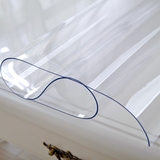 骆易家 透明软质玻璃 PVC桌布桌垫茶几防水防烫免洗台布 EVA环保