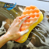 多功能双面清洁海绵汽车擦车刷洗车专用吸水海绵清洗工具用品泡沫