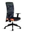 椅子新款黑色金属上海组装厂家直销电脑椅办公椅老板椅餐椅转椅