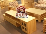 厂家直销实木电视柜中式1.2米1.4米松木电视柜客厅简约电视柜组合