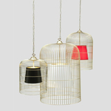 北欧创意个性西班牙设计师款的现代简约茶餐厅鸟笼吊灯过道吊灯饰