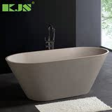 1.8米人造石独立浴缸 精工玉石帝王浴缸白色豪华现代 卫浴洁具