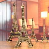 法国巴黎埃菲尔铁塔模型新房隔板摆件家居装饰品摄影道具结婚礼物