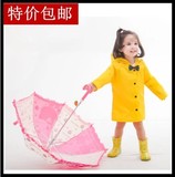 连体雨衣 smally儿童雨衣女男童雨衣儿童外套日本 宝宝贝雨披韩国