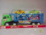 儿童超级双层大型号惯性货车 卡车拖车小汽车模型玩具+送双重好礼