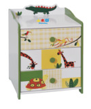 幼儿园儿童宝宝儿童房木质制储物柜收纳柜抽屉柜床头柜 三款可选