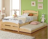 冲钻特价儿童床男孩实木床/松木床/单人床1.5米成人床1.8米双人床