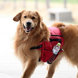 大中型犬用宠物多用户外出游背包/金毛多功能便携自背包 送折叠碗