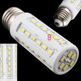 LED螺口E27 E14 42珠5630玉米灯220V交流节能照明灯10W暖白正白光