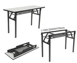 折叠桌\培训桌\双层台架\实木会议桌\学习桌