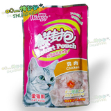 【猫用品专卖】日本顽皮Wanpy鲜封包（鲜鸡肉配方）*100g