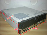 台式电脑小主机 准系统/富士通 Q45/DDR3/支持四核 带串口DVD