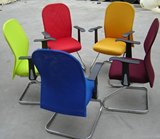 高档网椅特价电脑椅转椅不伤地板会议椅转椅半架6色网椅