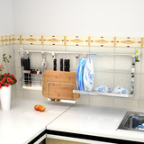 304不锈钢韩式创意厨房收纳用品 多功能挂墙壁挂式筷子笼双筒沥水