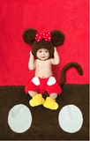 米奇主题衣服 影楼最新款儿童摄影服装宝宝百天拍照童装造型服饰