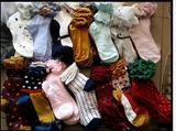 瑕疵处理日本tutuanna风雪纺花边女士森系可爱短袜堆堆袜女袜子