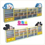 哆啦A梦小熊米奇造型组合柜 幼儿园设备儿童储物柜收拾柜玩具柜