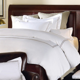 特价埃及棉四件套全棉床单床笠式床上用品四件套酒店风