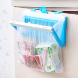 整理/收纳垃圾袋垃圾桶挂钩厨房日本门后收纳架可折叠挂架垃圾架