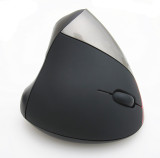电无线无声静音人体工程学包邮电脑鼠标无线充鼠标2.4GHz黑色鼠标