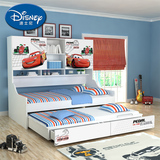 迪士尼儿童家具品牌床 木质组合床 创意多功能床 卧室储物母子床