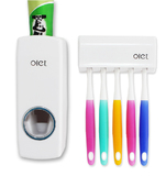 包邮 奥莱特 自动挤牙膏器 带牙刷架创意韩国懒人牙膏挤压器套装