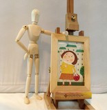 包邮美术绘画12寸30CM木头人模型木偶人漫画关节木人木制可动人偶