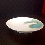 茗宴*雅光系列窑变花釉杯垫 手工拉坯清新气质陶瓷壶垫茶席设计