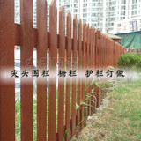 楼梯护栏 圆头型围栏 花园围栏 栅栏 庭院围栏 防腐木尖头型围栏